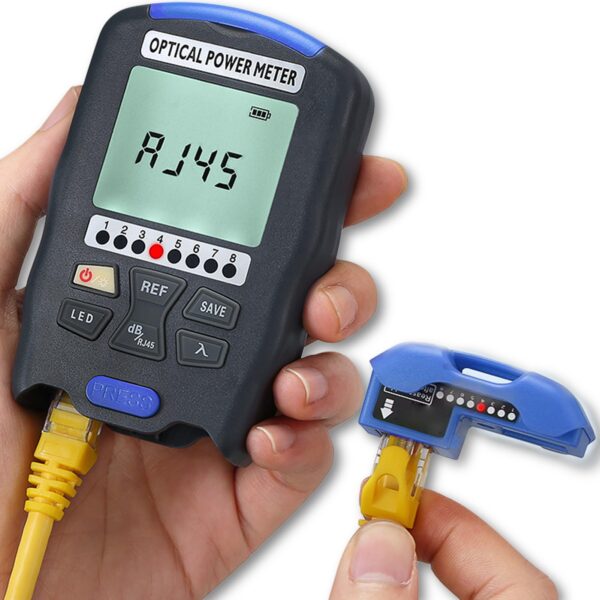 Medición de fibra óptica